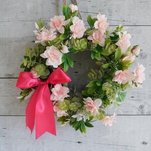 Small Wreath Greenery Floral Spring Mothers‎ Day Birthday Valentines